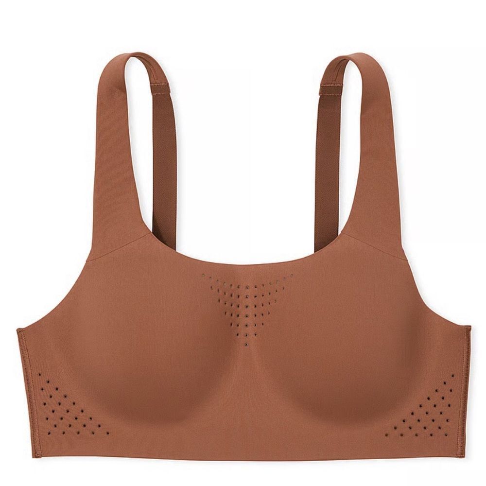 🔥Victoria's Secret Brown Sports Bra with Seamless Design Sz 36DDD New